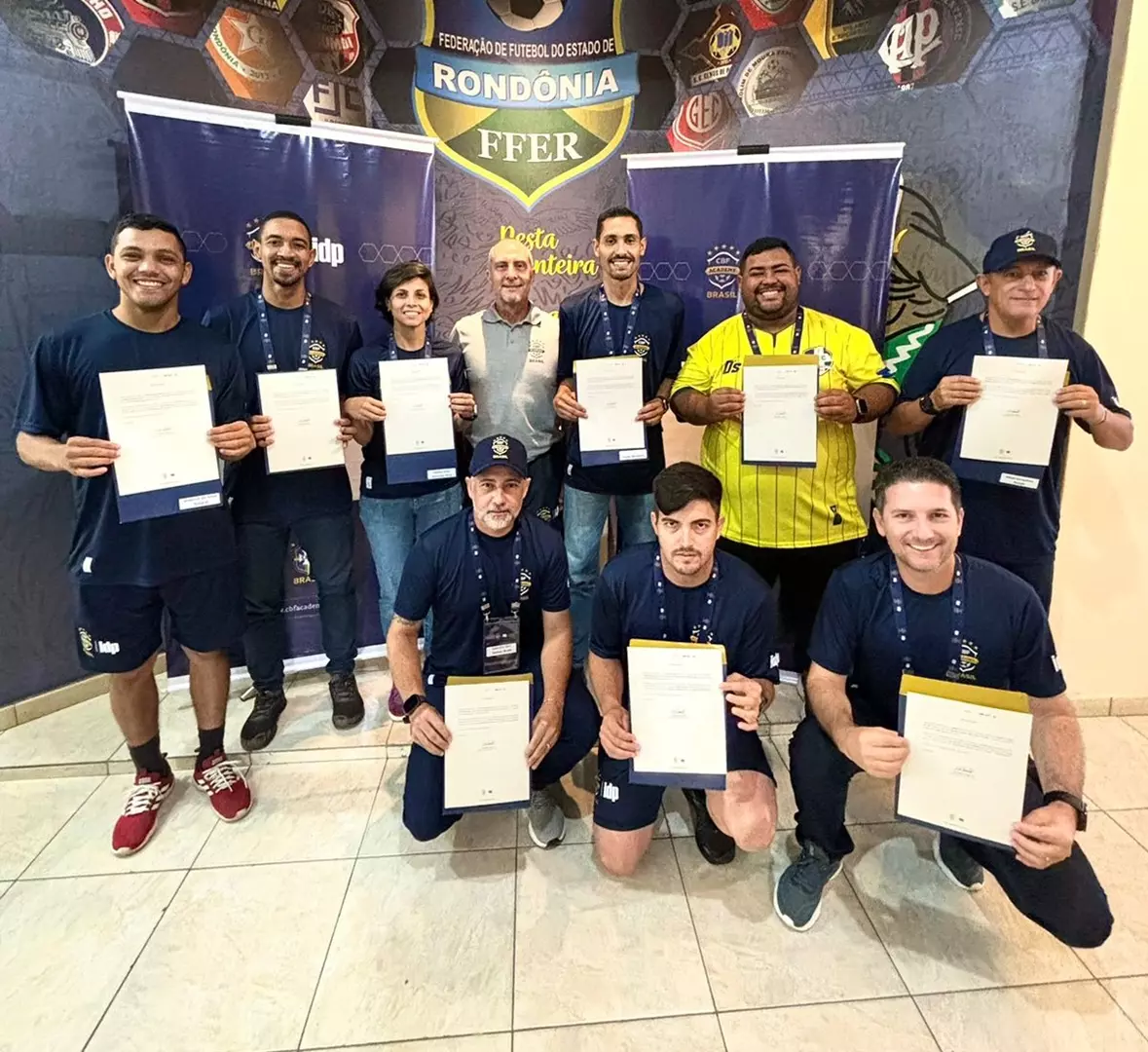 FFER realiza encerramento do curso Licença C da CBF Academy